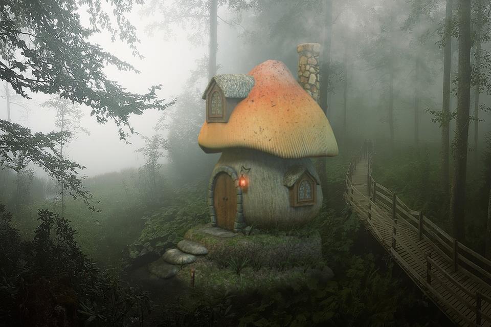 Mushroom House jigsaw puzzle
